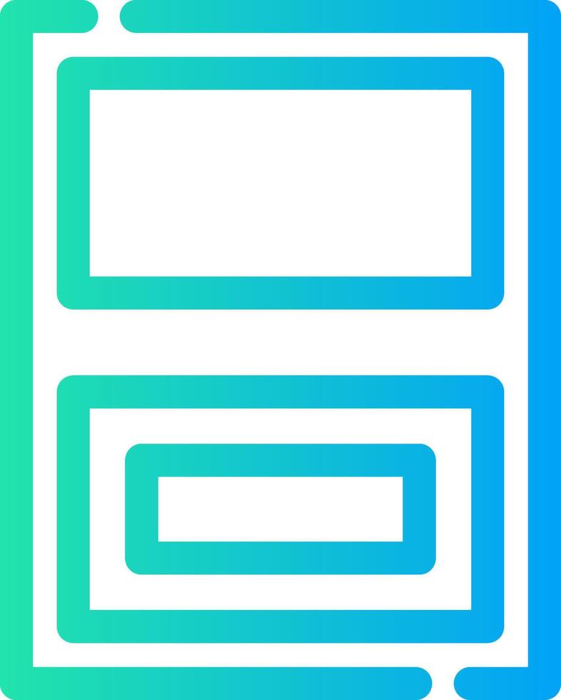 Door Creative Icon Design vector