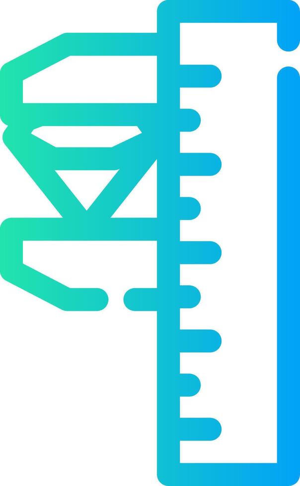 Size Creative Icon Design vector