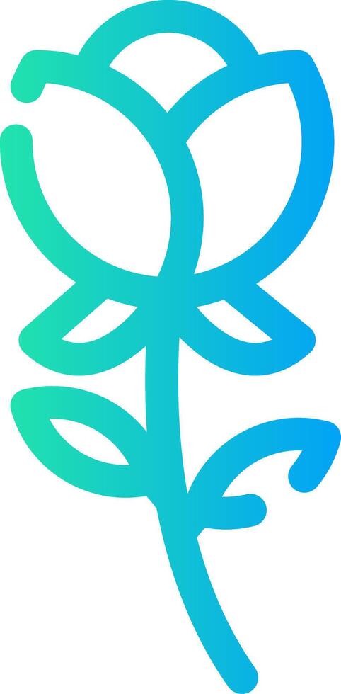 Rose Creative Icon Design vector