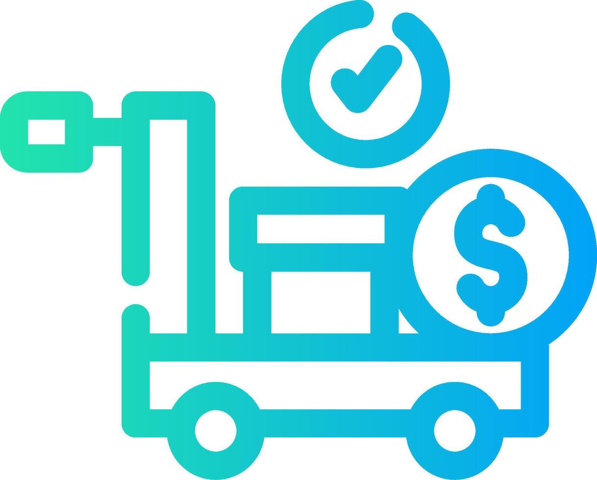 Procurement Creative Icon Design vector