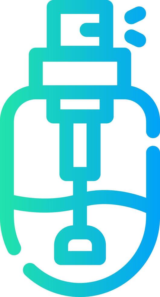 Perfume Creative Icon Design vector