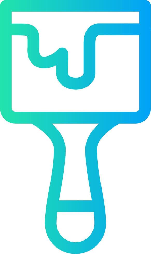 Paint Brush Creative Icon Design vector