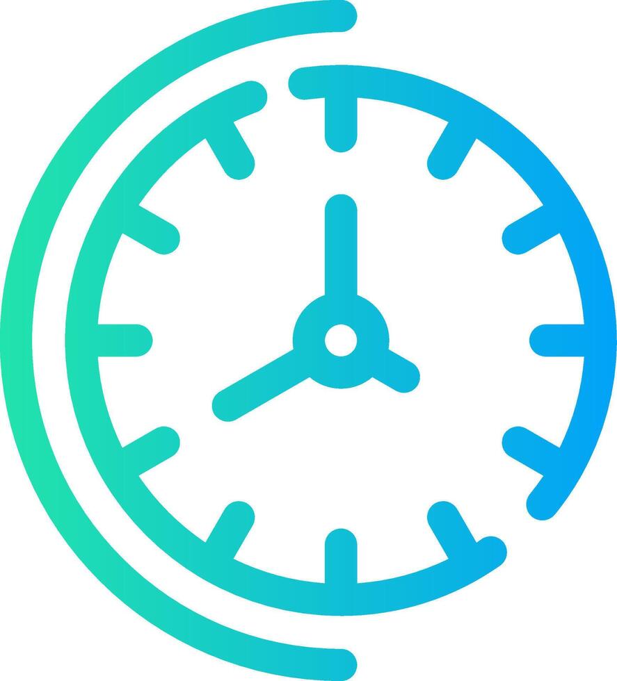 Timing Creative Icon Design vector