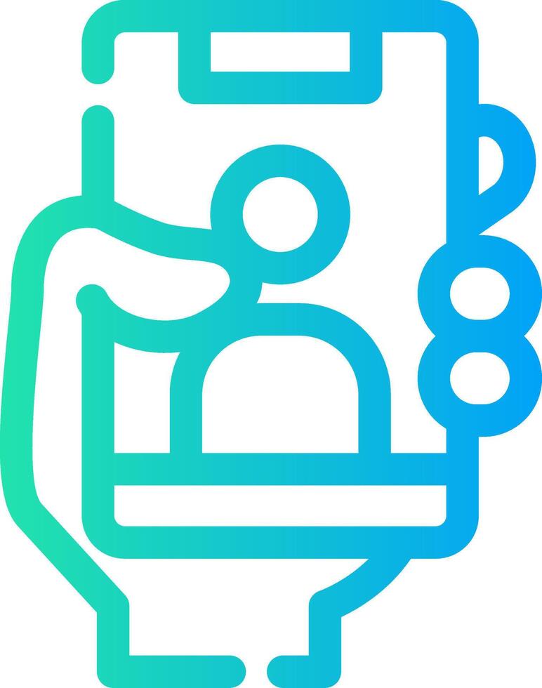 Selfies Creative Icon Design vector