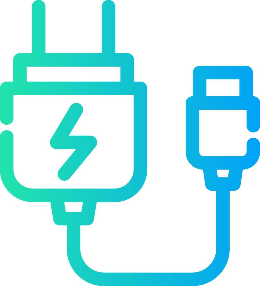 Charger Creative Icon Design vector