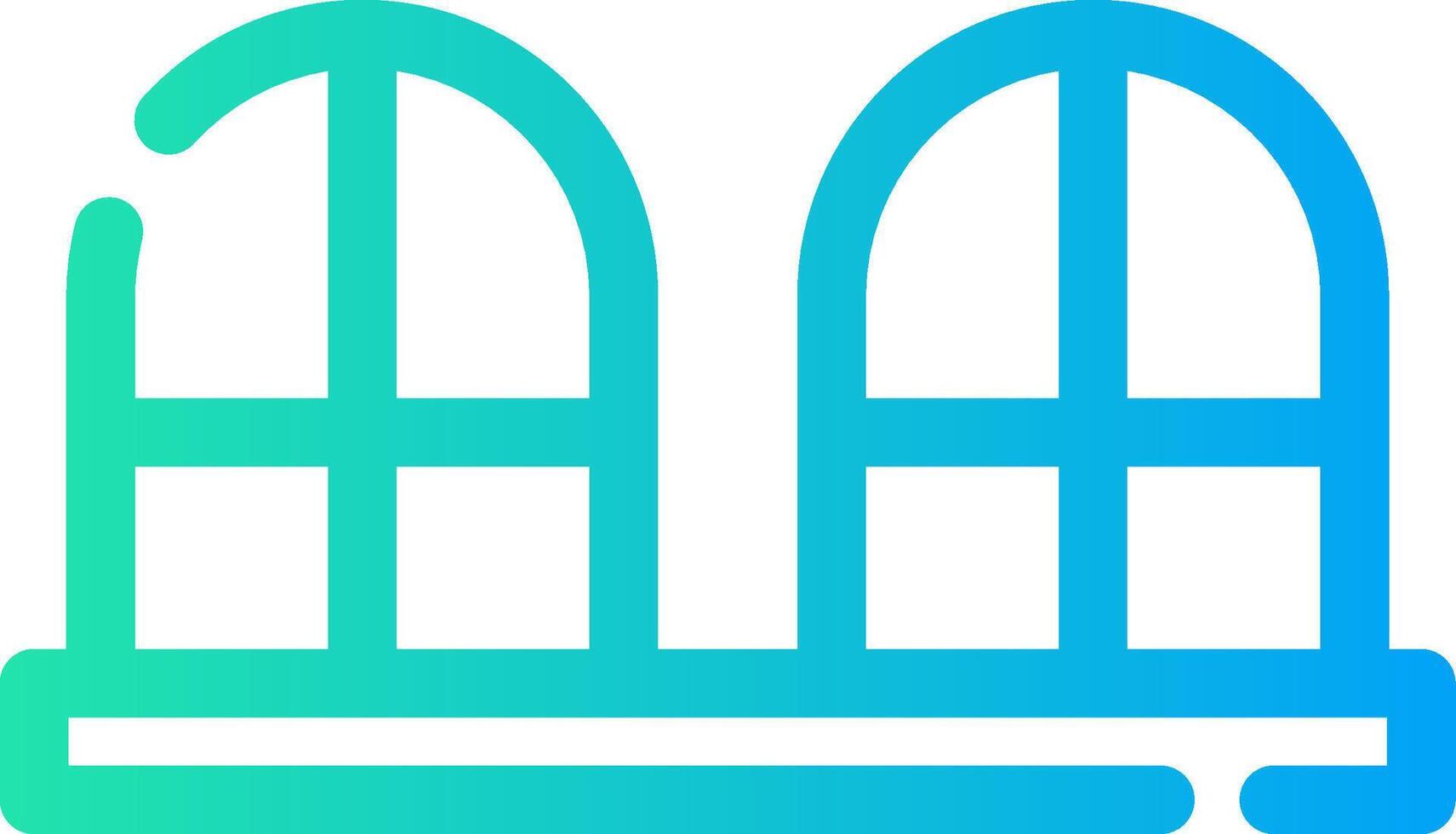 Window Creative Icon Design vector