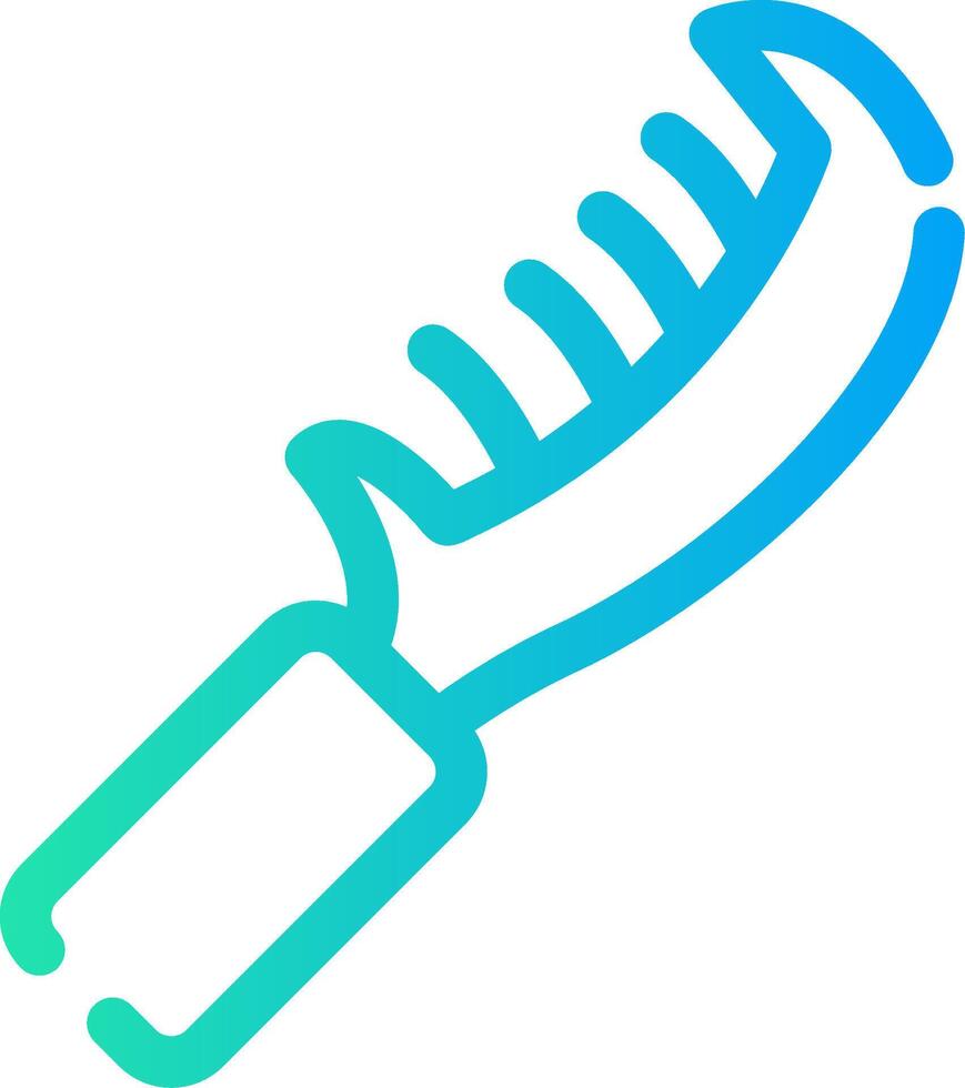Comb Creative Icon Design vector