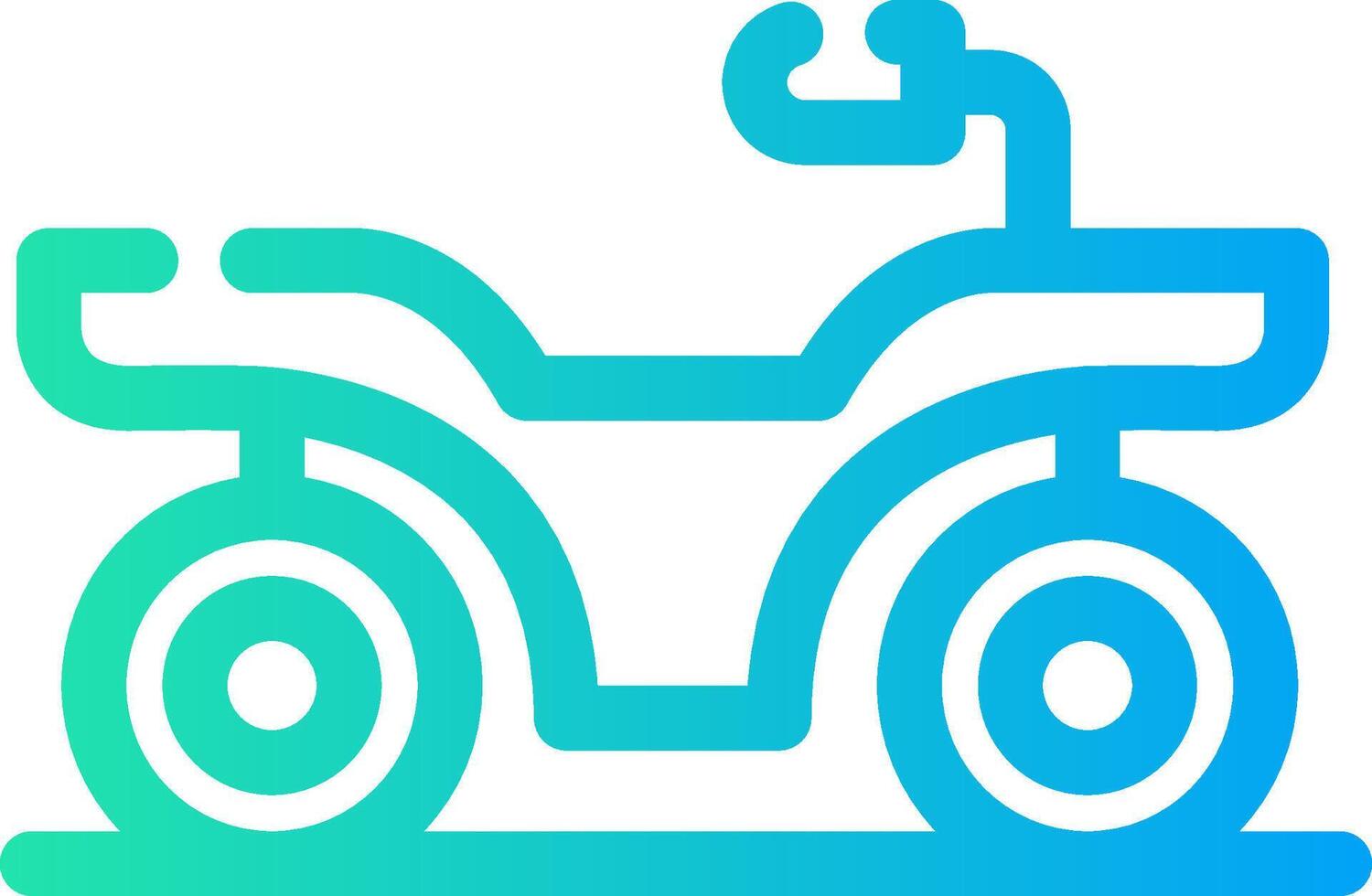 Quad Creative Icon Design vector