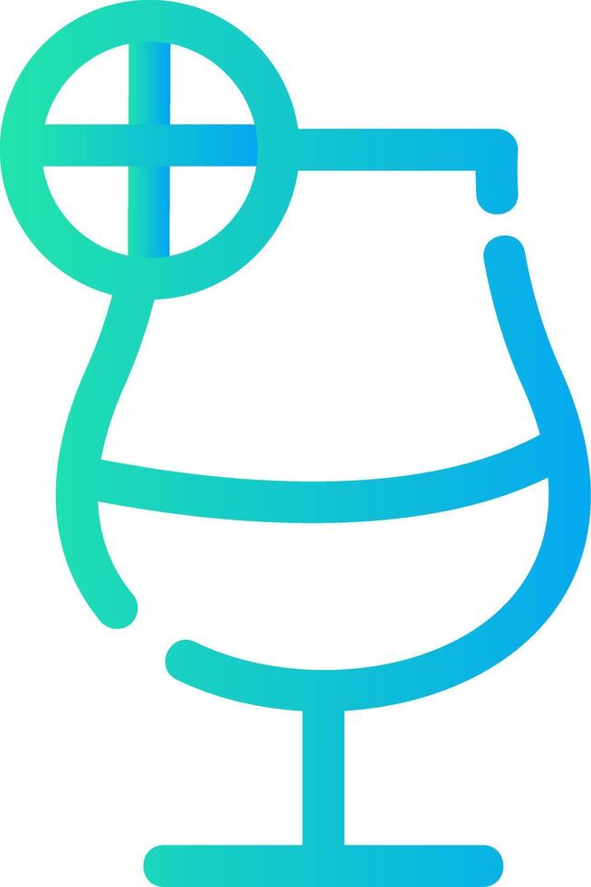 Martini Creative Icon Design vector