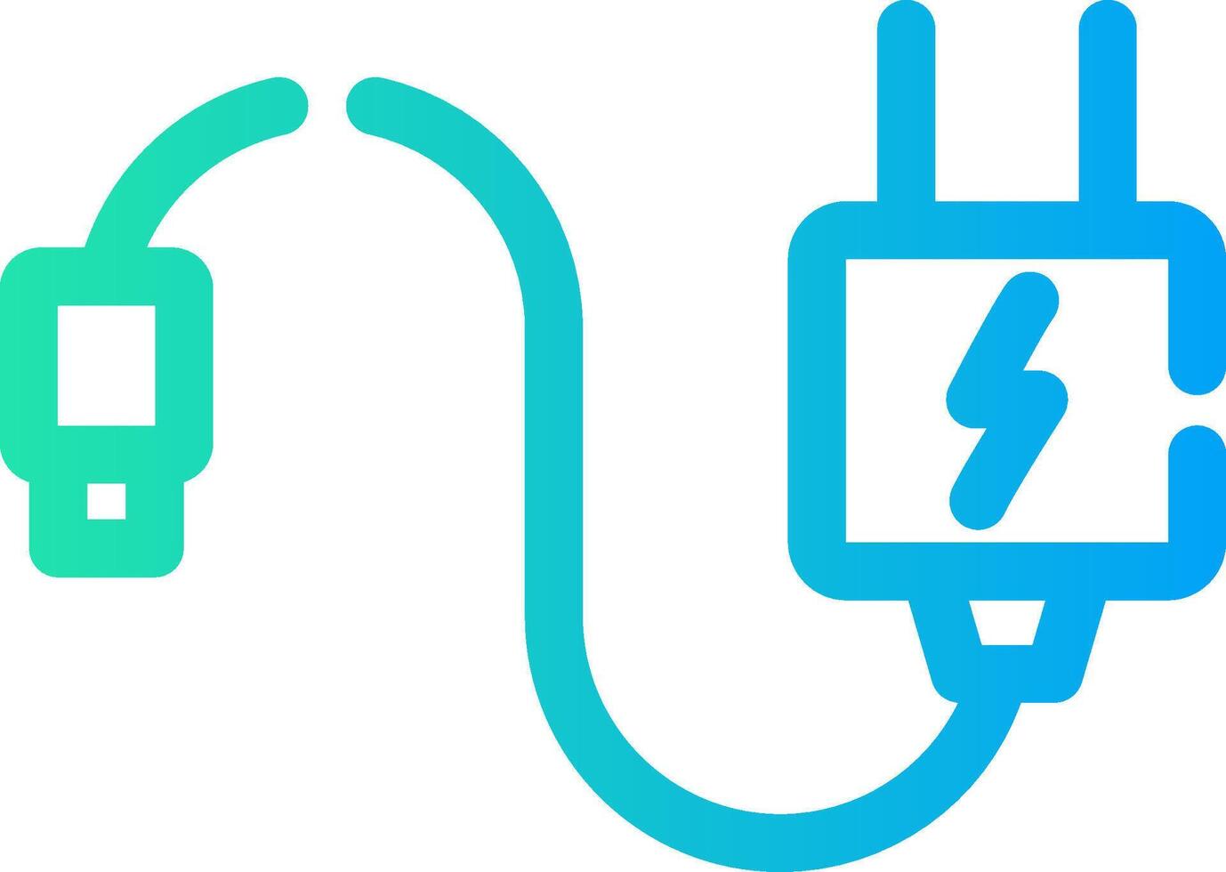 Charger Creative Icon Design vector