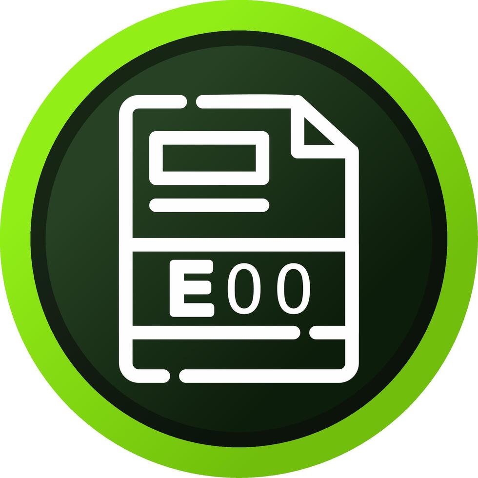 E00 Creative Icon Design vector