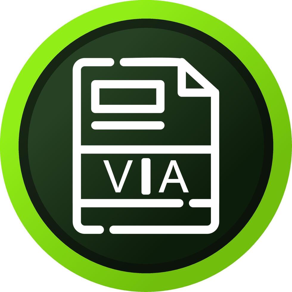 VIA Creative Icon Design vector