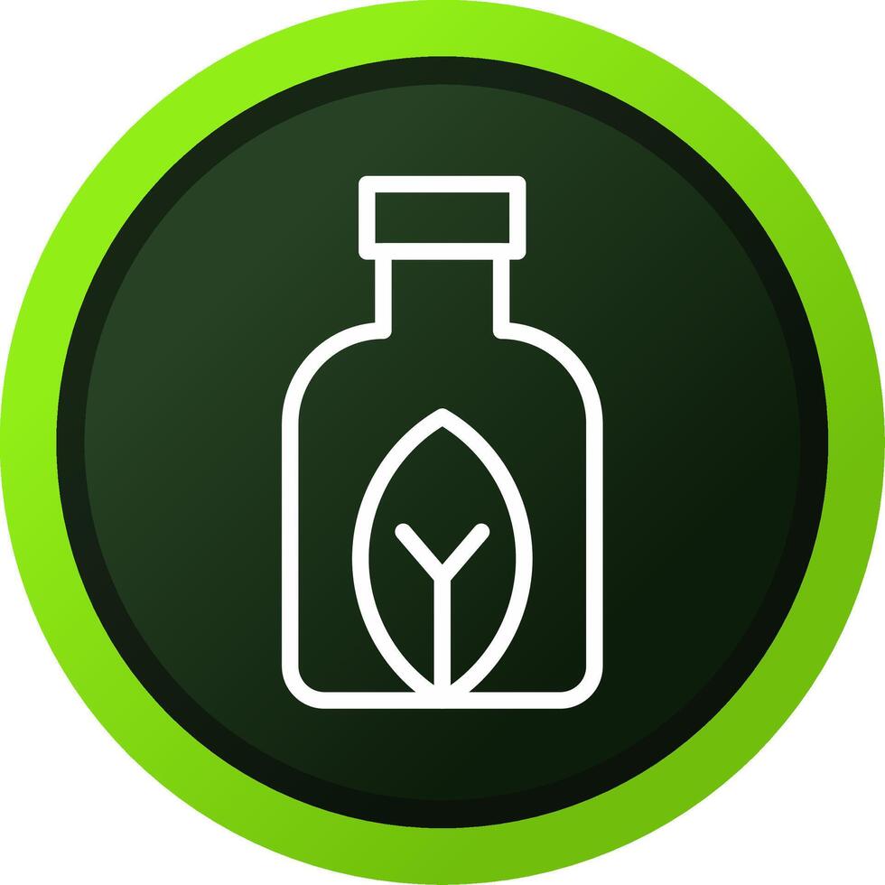 Biodegradable Creative Icon Design vector