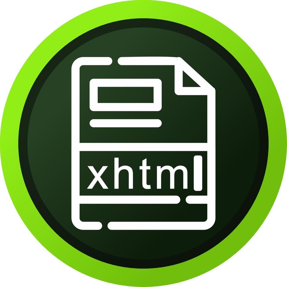 xhtml Creative Icon Design vector