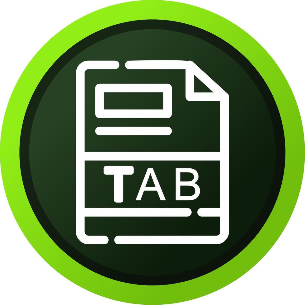 TAB Creative Icon Design vector