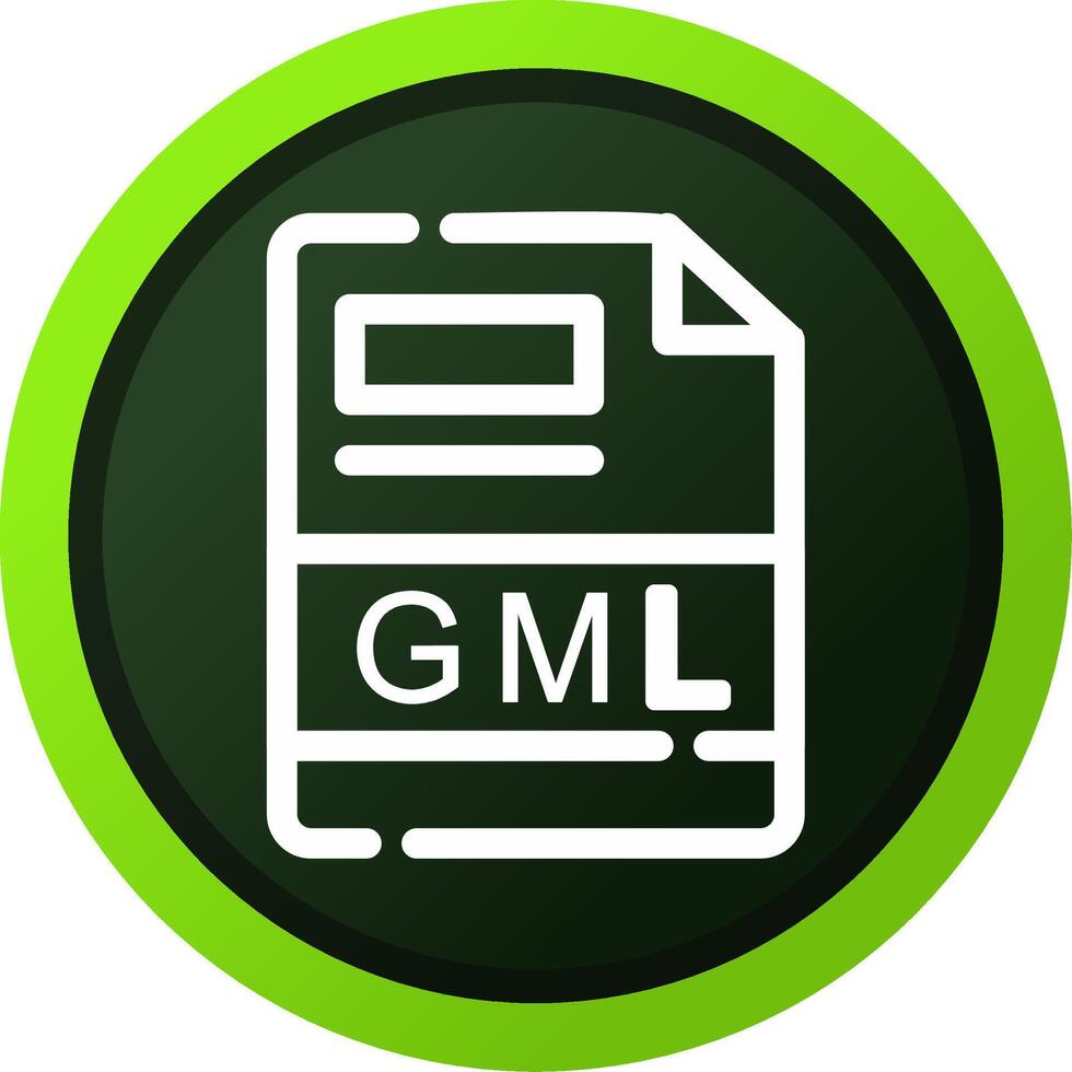 GML Creative Icon Design vector