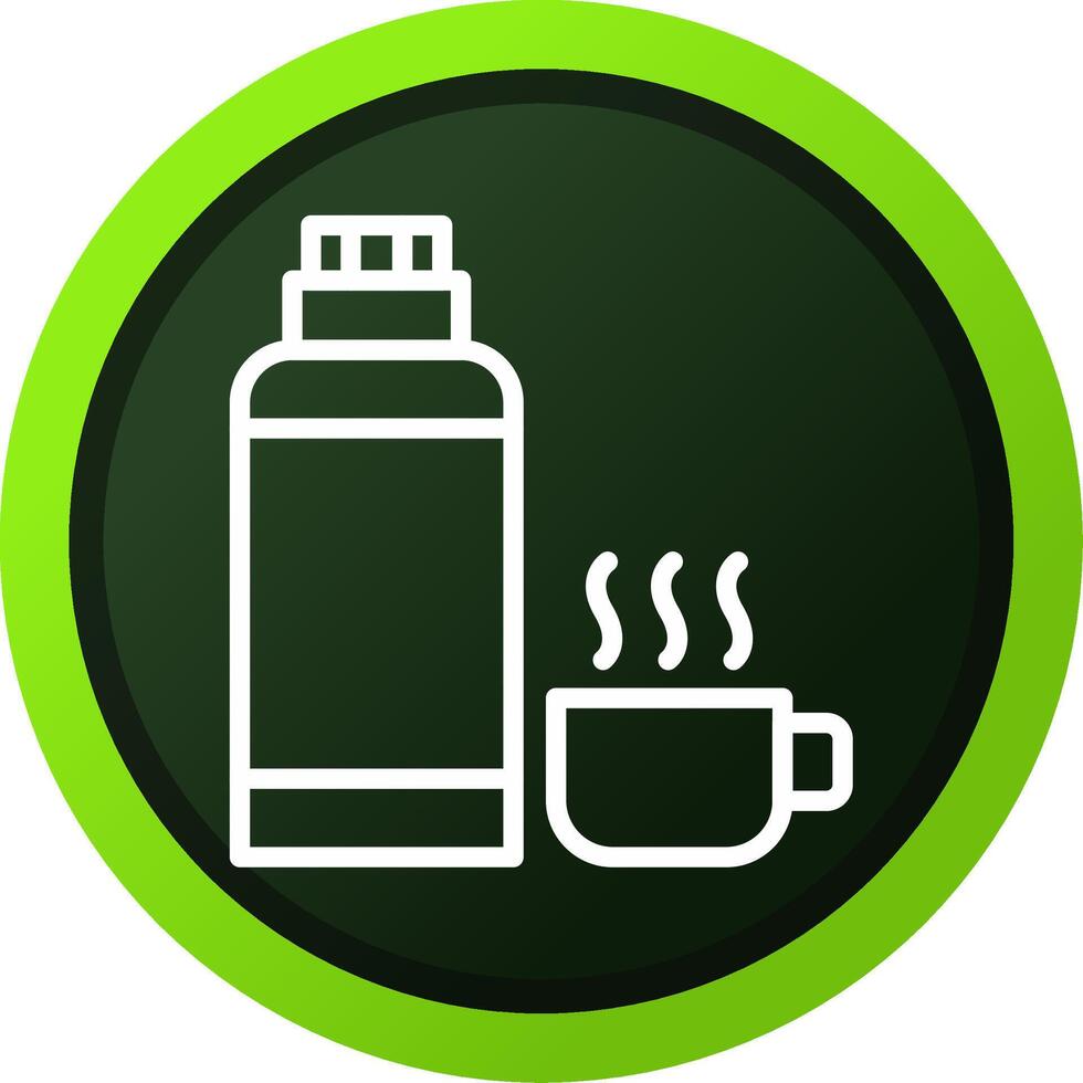 Thermos Creative Icon Design vector