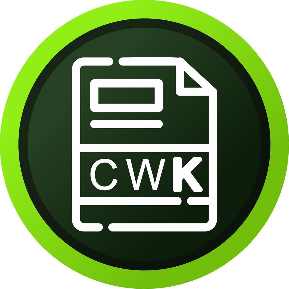 CWK Creative Icon Design vector