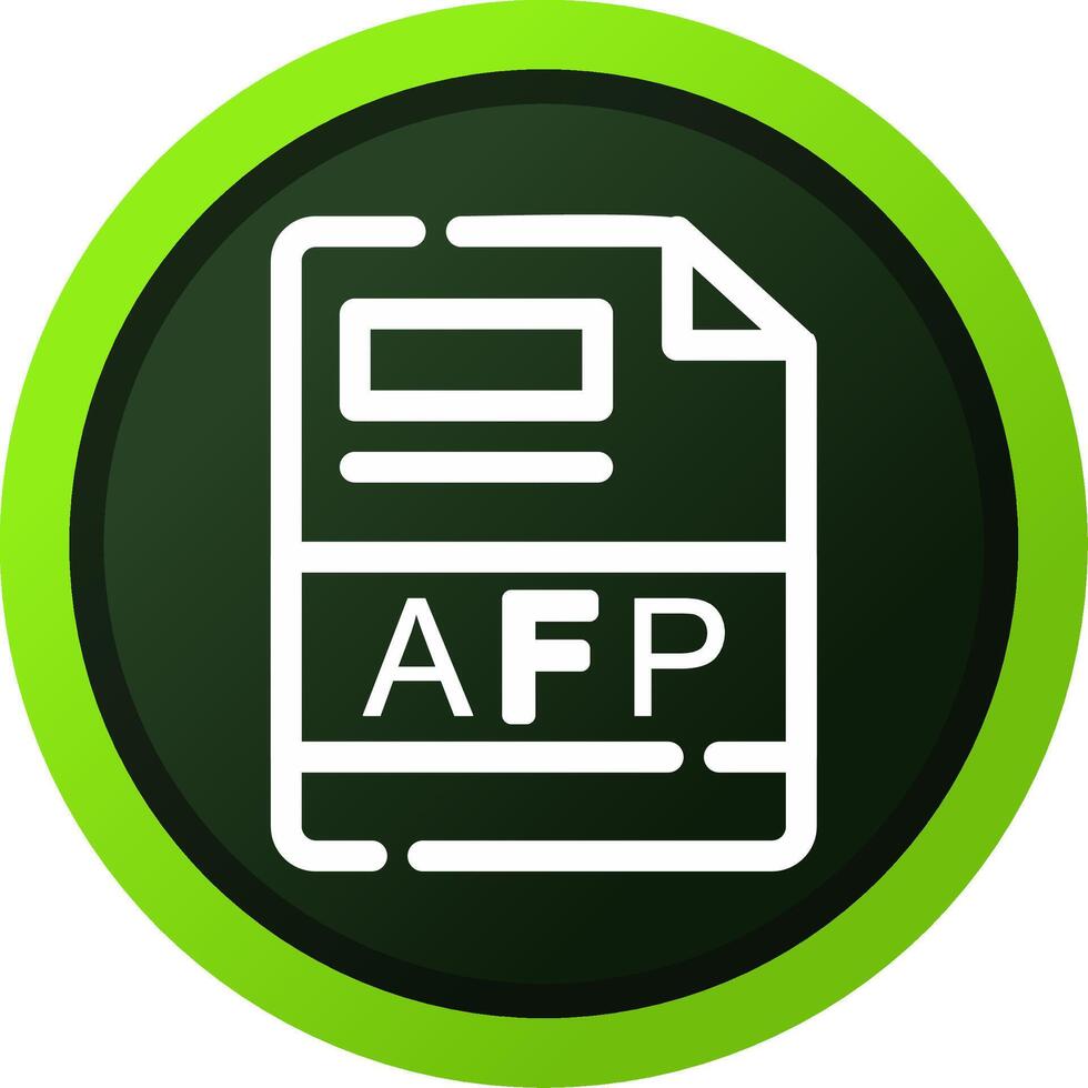AFP Creative Icon Design vector