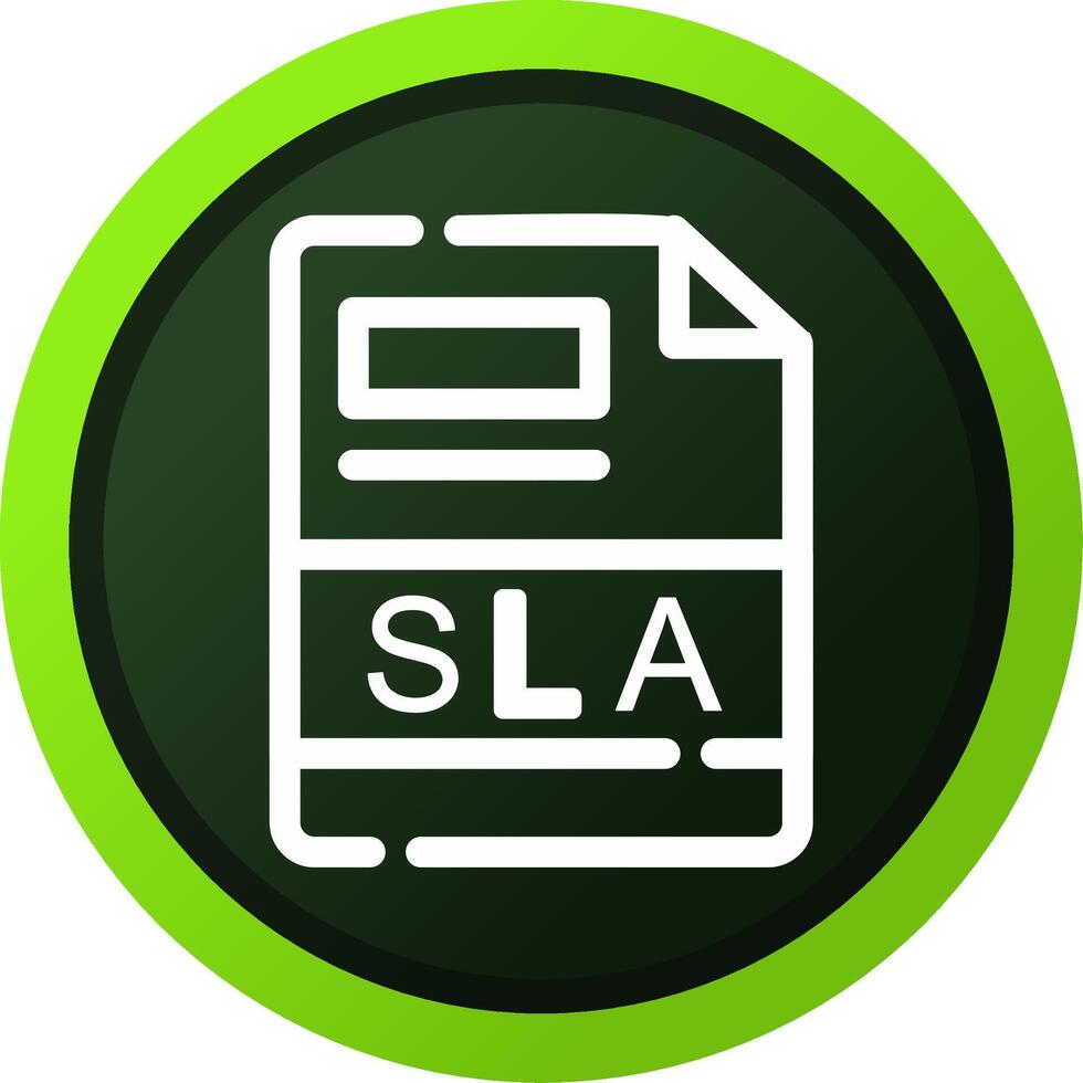 Sla creativo icono diseño vector