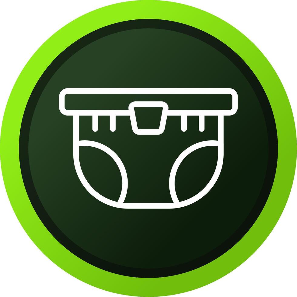 Diapers Creative Icon Design vector