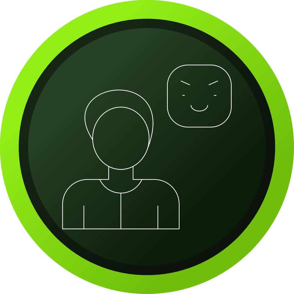 Confident Creative Icon Design vector