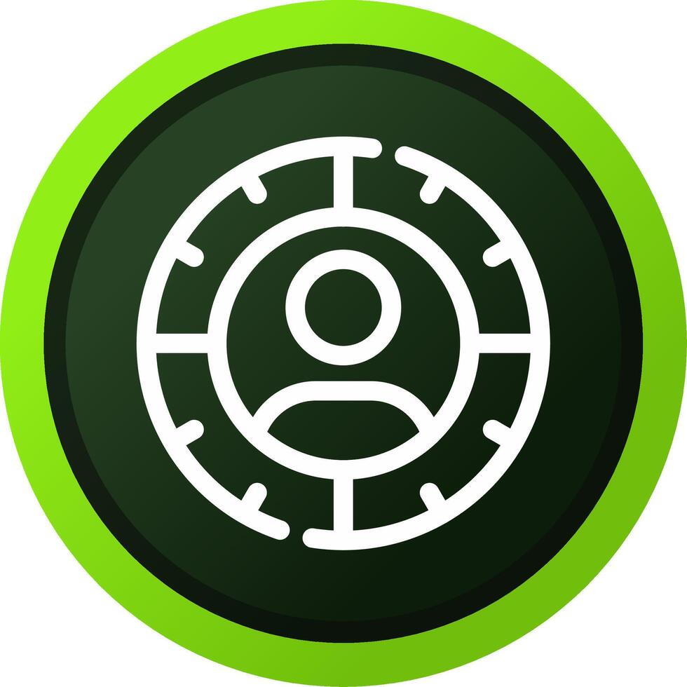 Target Audience Creative Icon Design vector