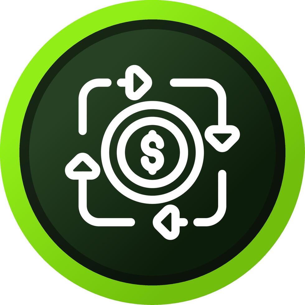 Revolving Fund Creative Icon Design vector