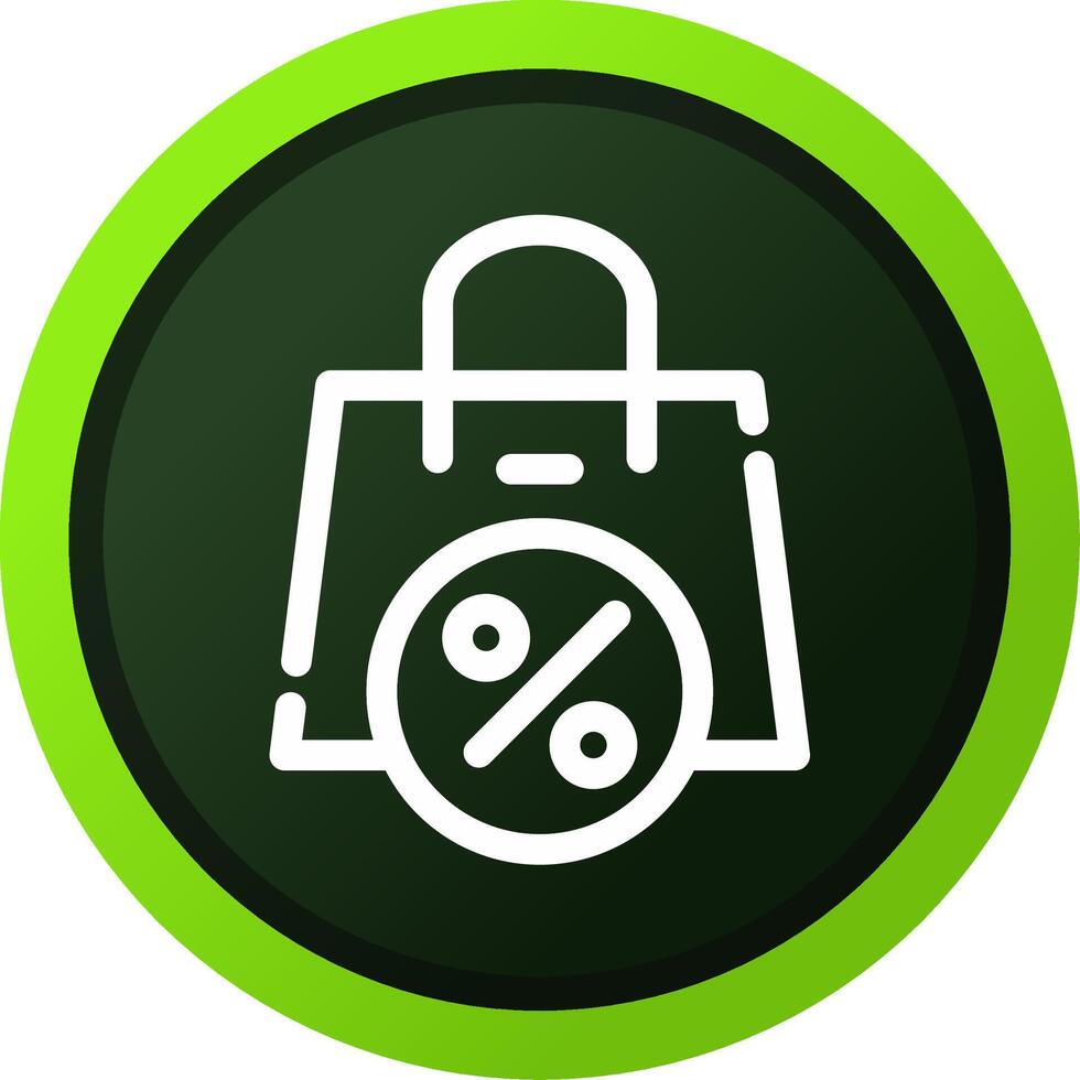 Bag Creative Icon Design vector