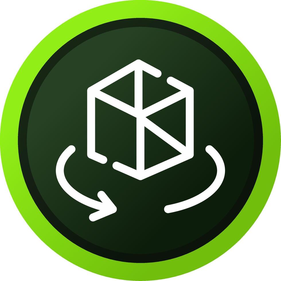 3d Creative Icon Design vector
