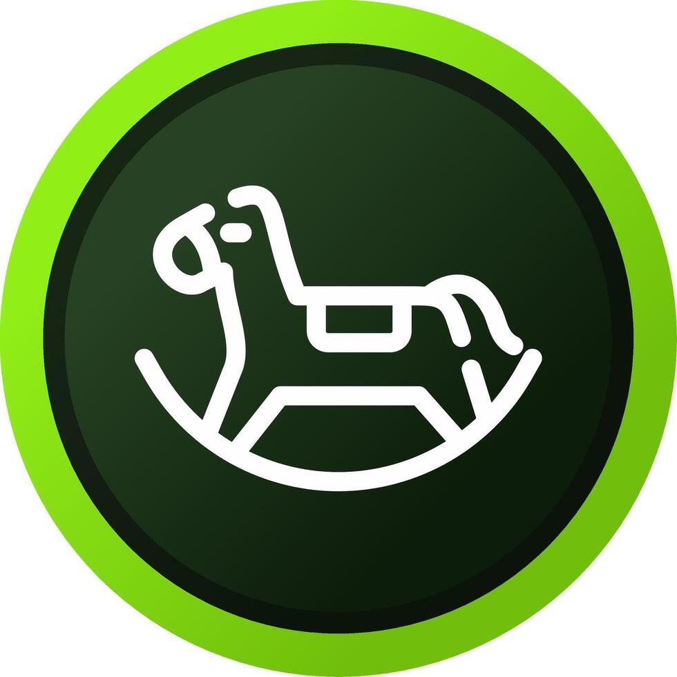 Toy Horse Creative Icon Design vector