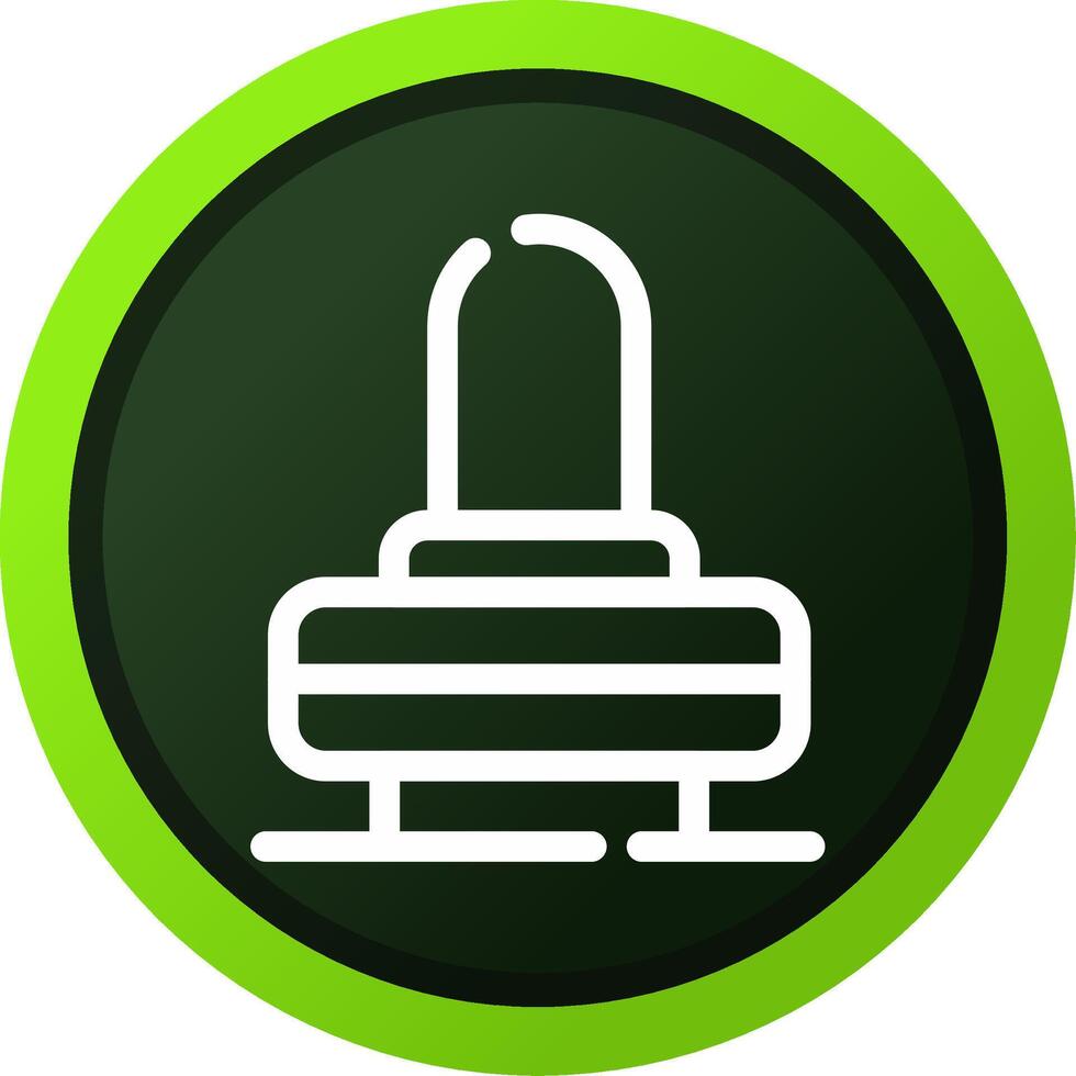 Rubber Stamp Creative Icon Design vector