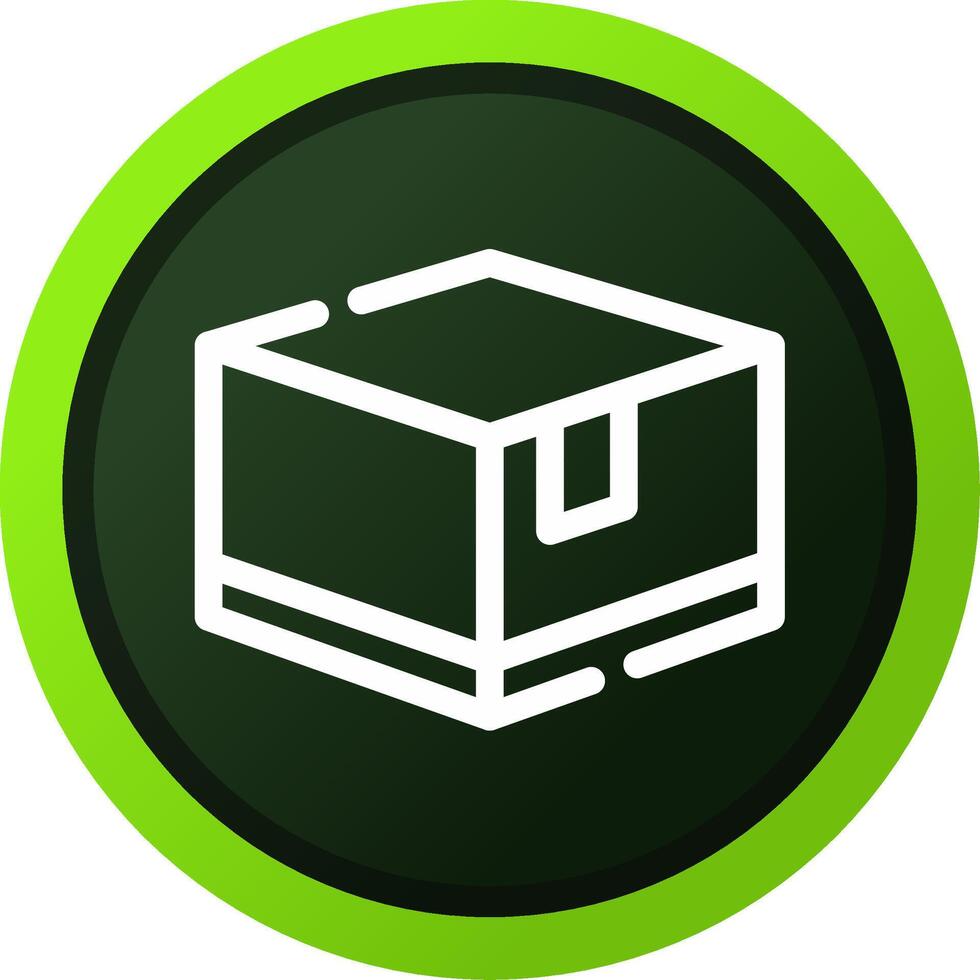 diseño de icono creativo de caja vector