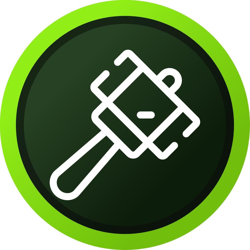 Hammer Creative Icon Design vector