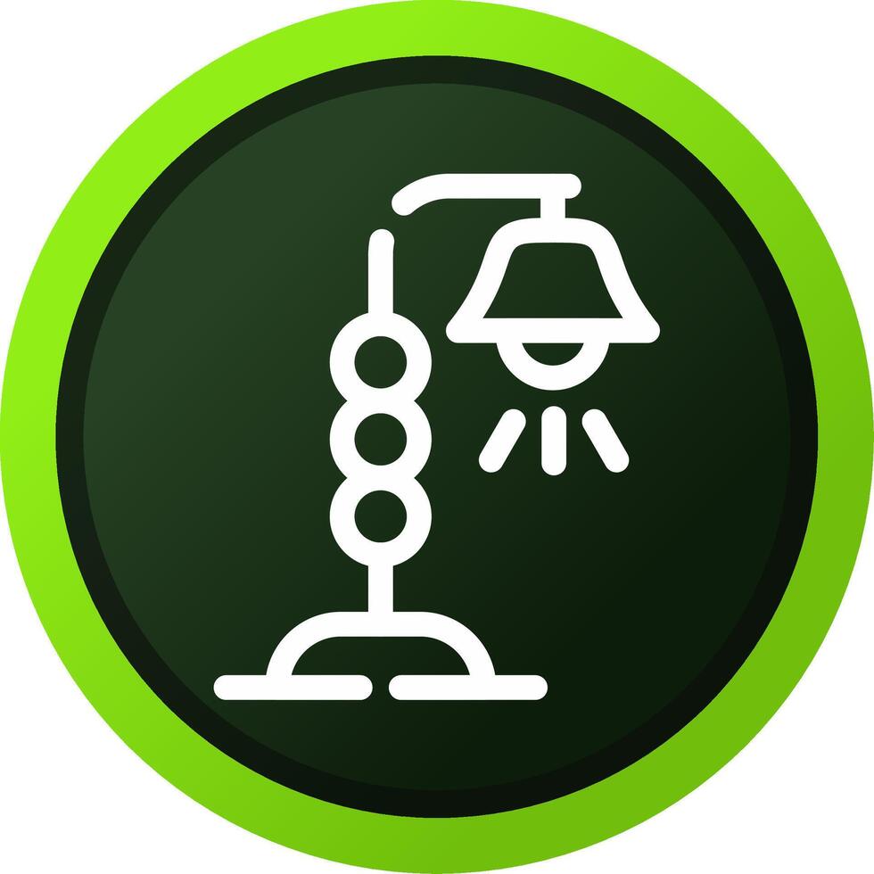 Street Lamp Creative Icon Design vector