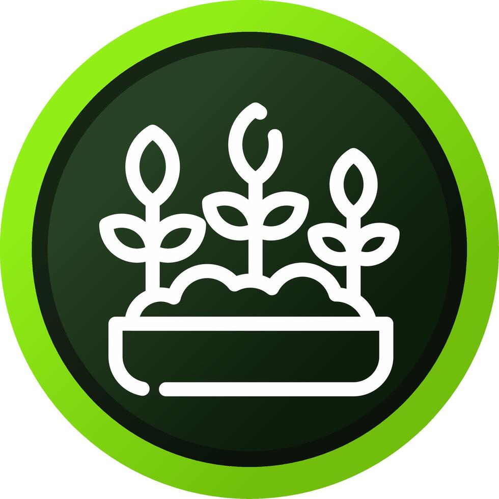 Gardening Creative Icon Design vector