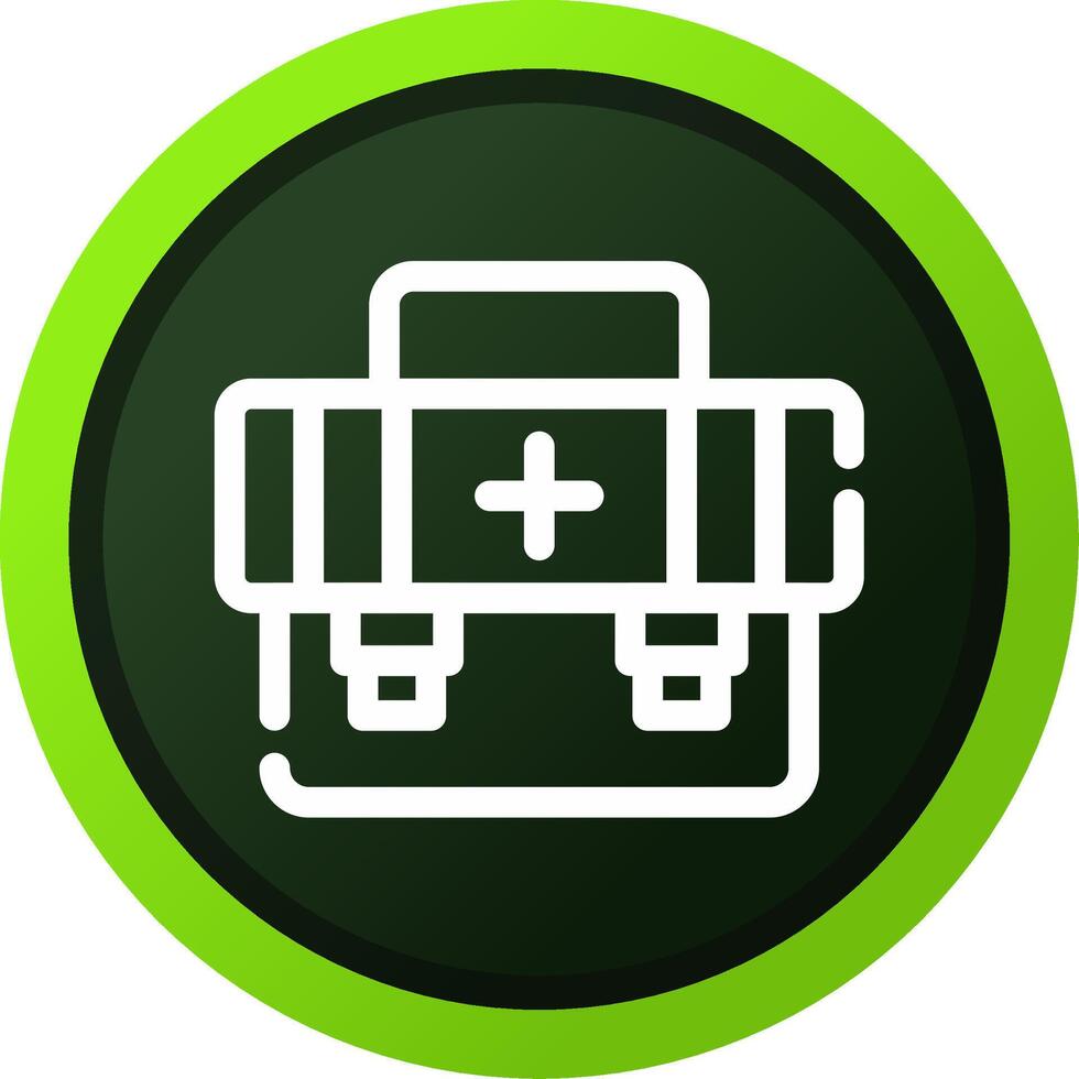 First Aid Kit Creative Icon Design vector