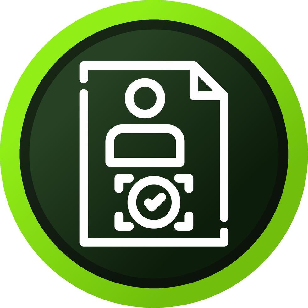 Approval Creative Icon Design vector