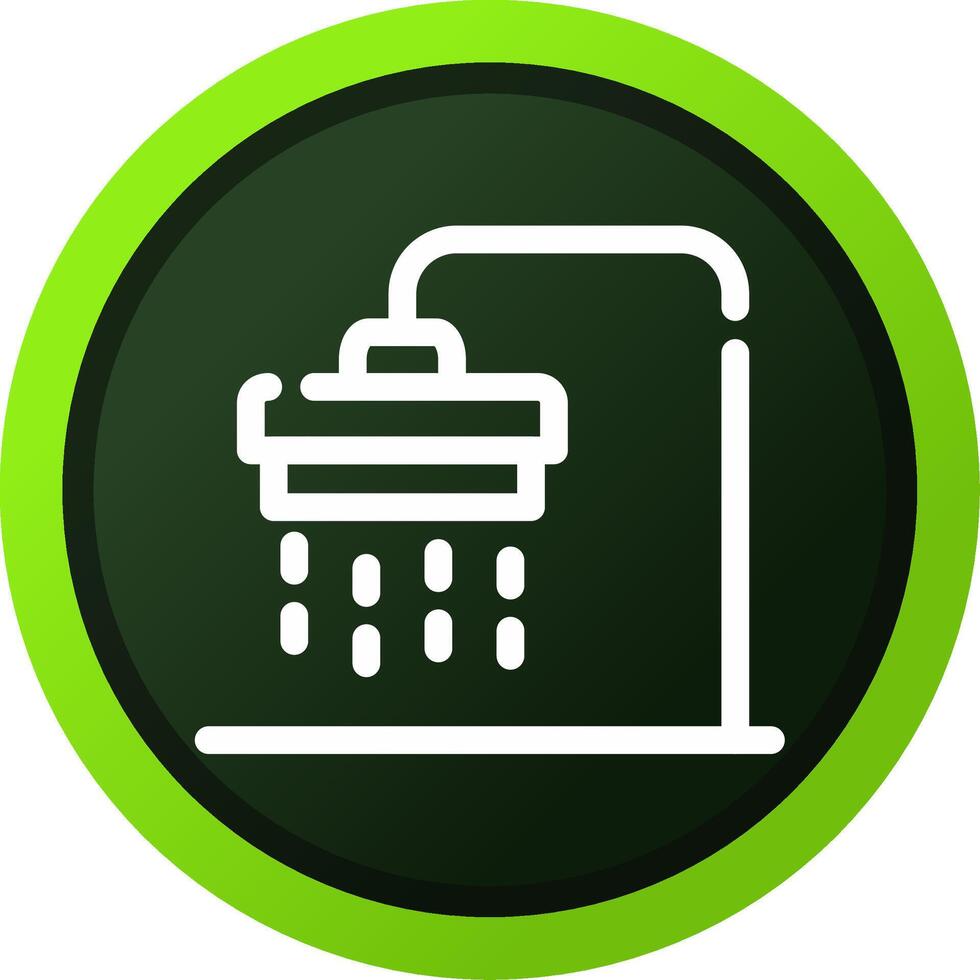 Shower Creative Icon Design vector