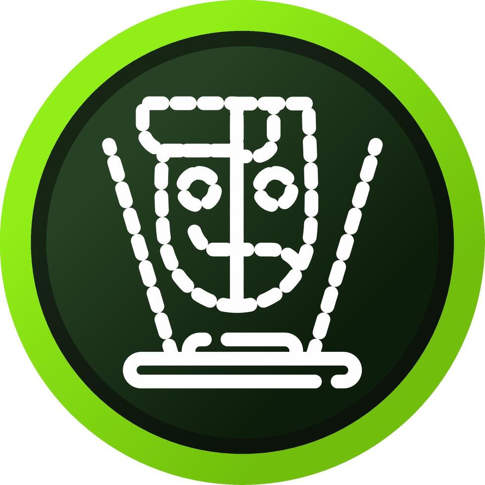 Hologram Creative Icon Design vector
