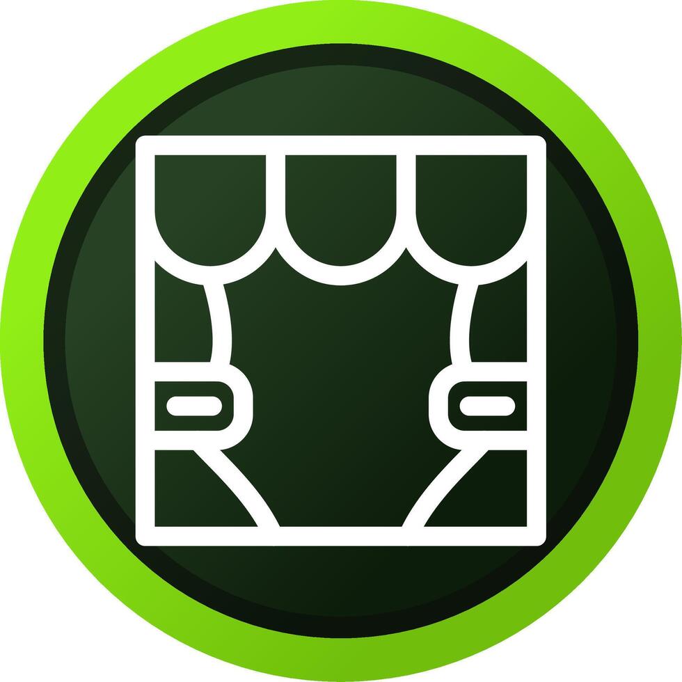 Stage Creative Icon Design vector