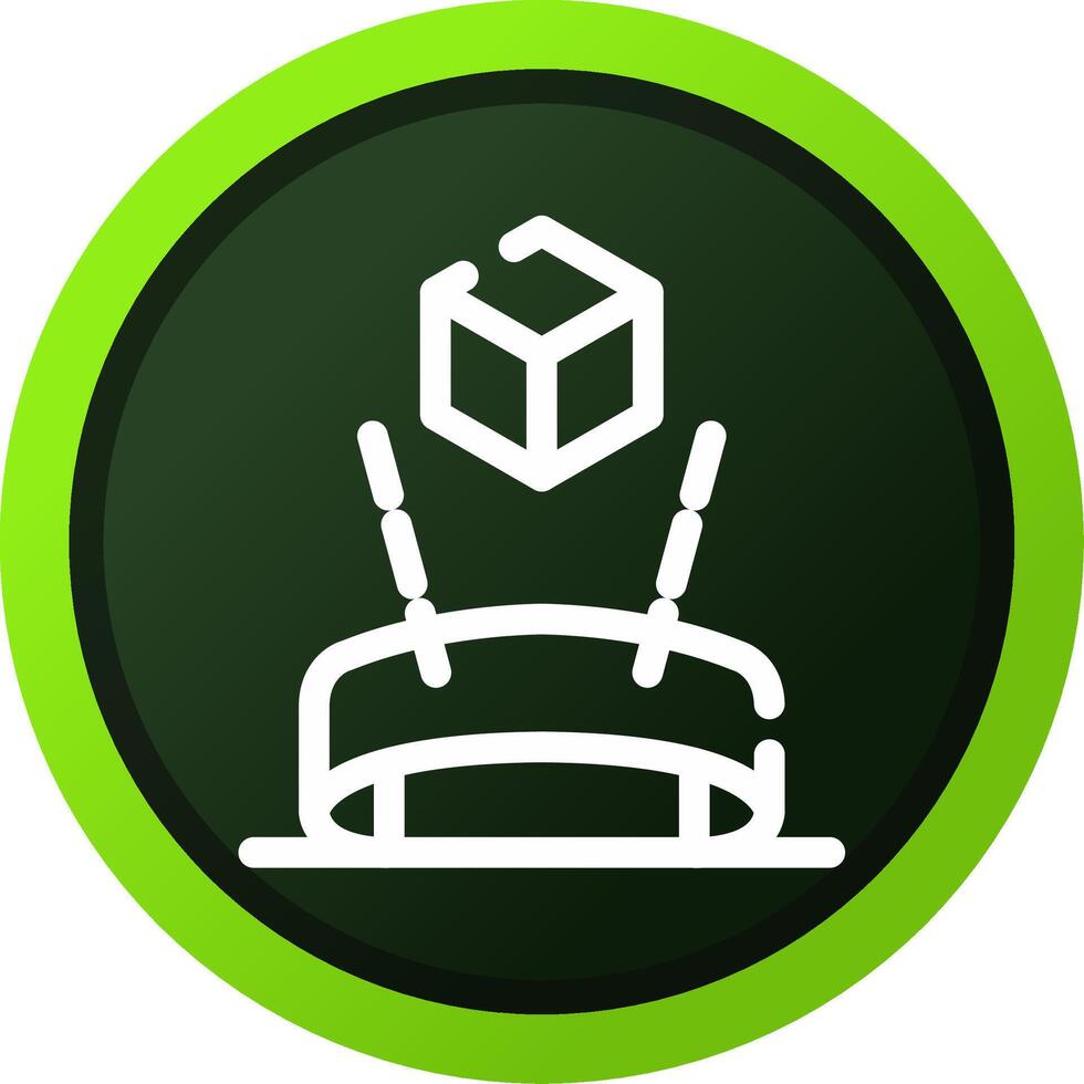Head Up Display Creative Icon Design vector