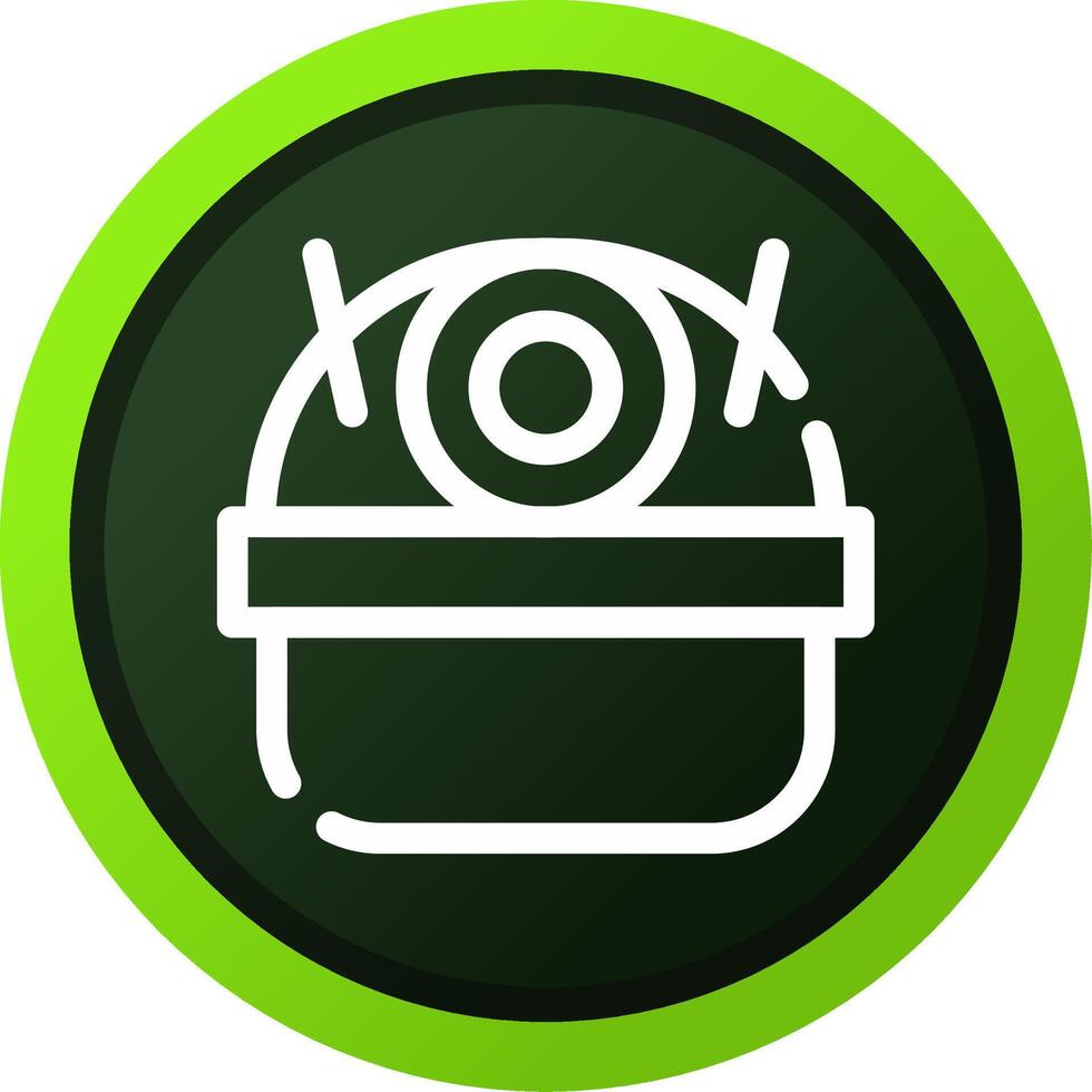 Helmet Creative Icon Design vector