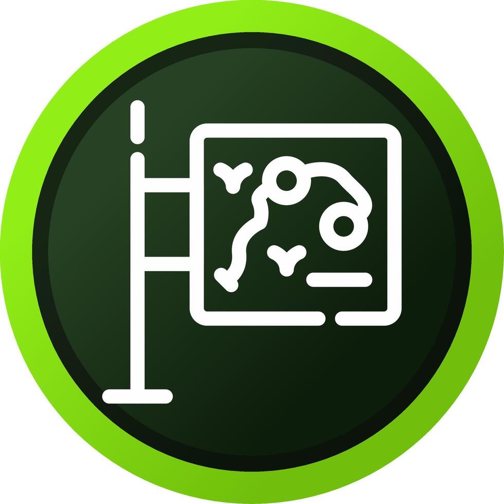 Map Creative Icon Design vector