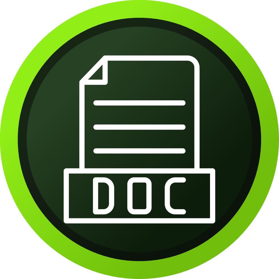 Doc Creative Icon Design vector