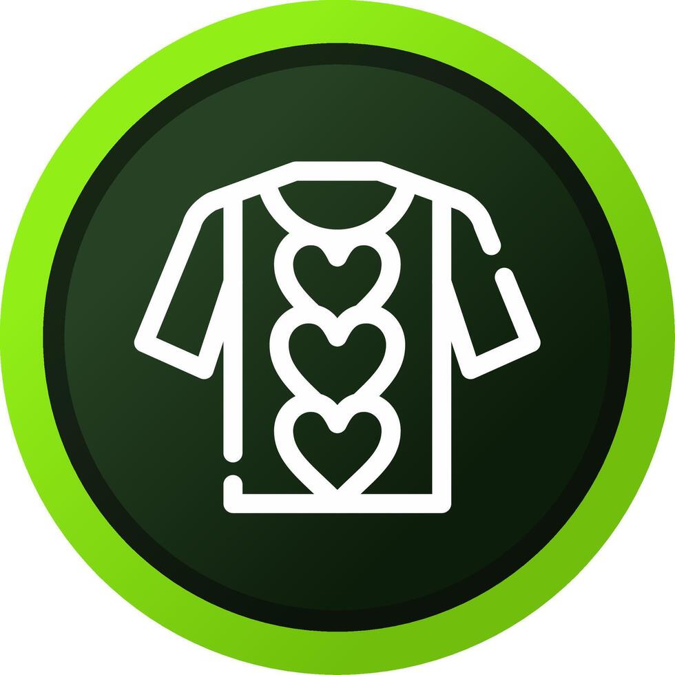 diseño de icono creativo de camisa vector