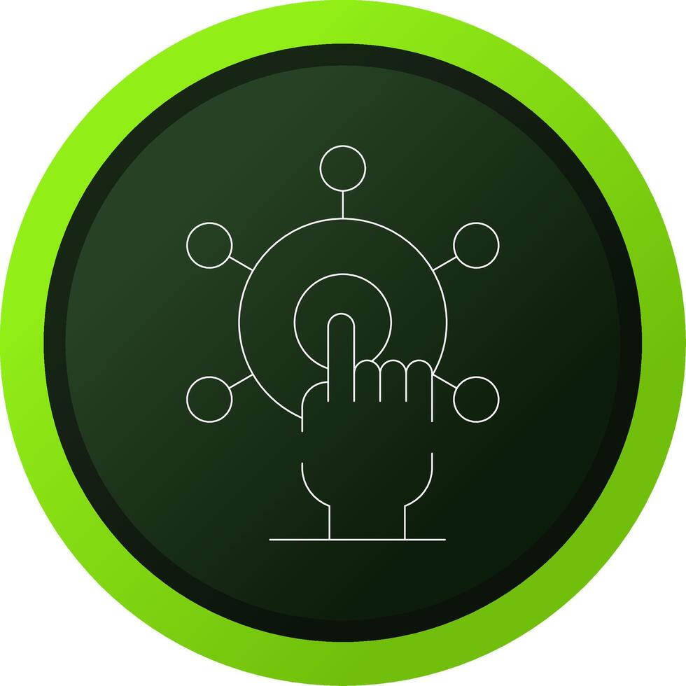 Interactivity Creative Icon Design vector