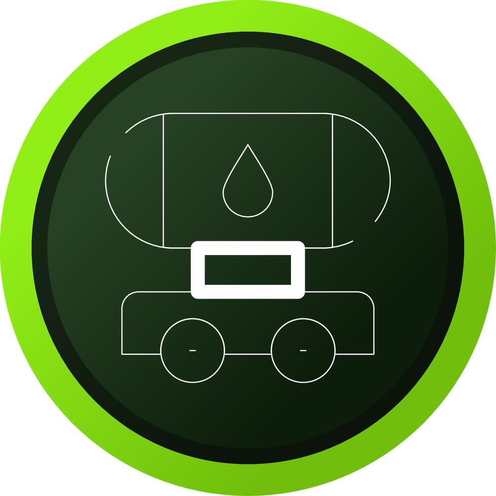 Tanker Creative Icon Design vector