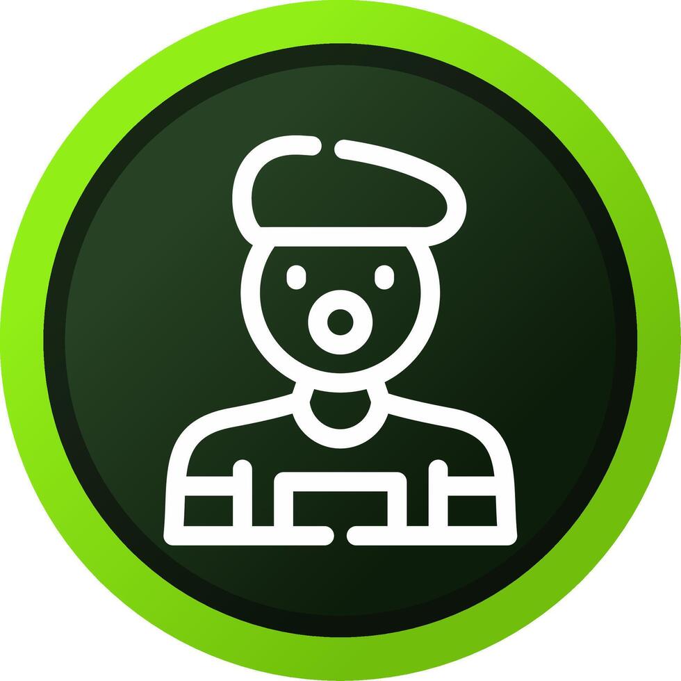 Mime Creative Icon Design vector