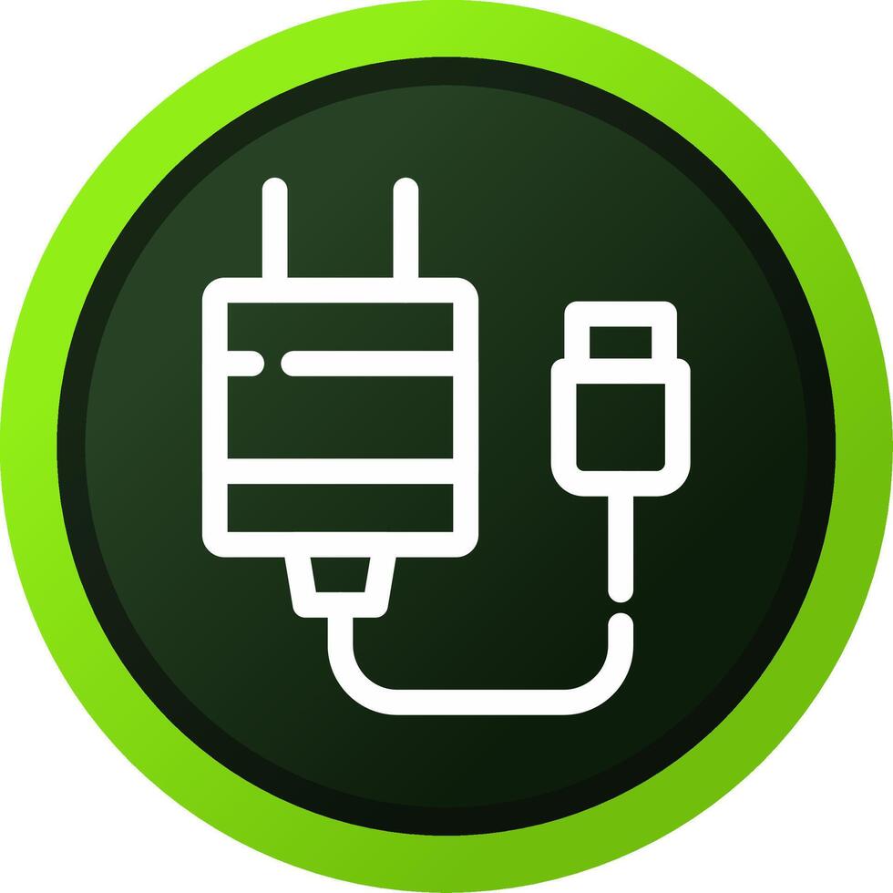 Charger Creative Icon Design vector
